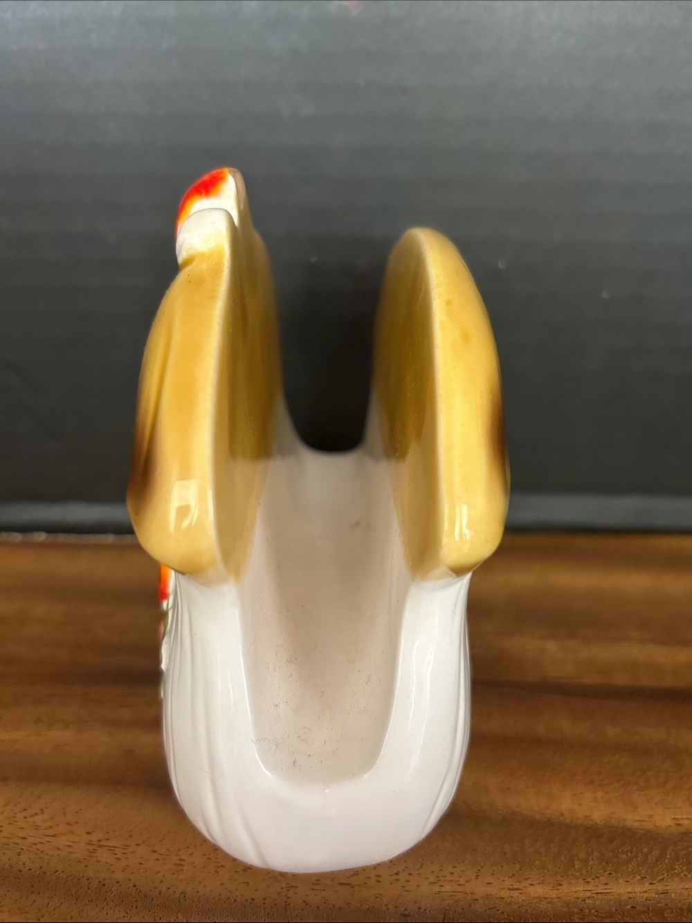 VTG Merry Mushroom Design Ceramic Napkin Holder 1978 Japan Stamped Retro SEARS - Picture 2 of 6